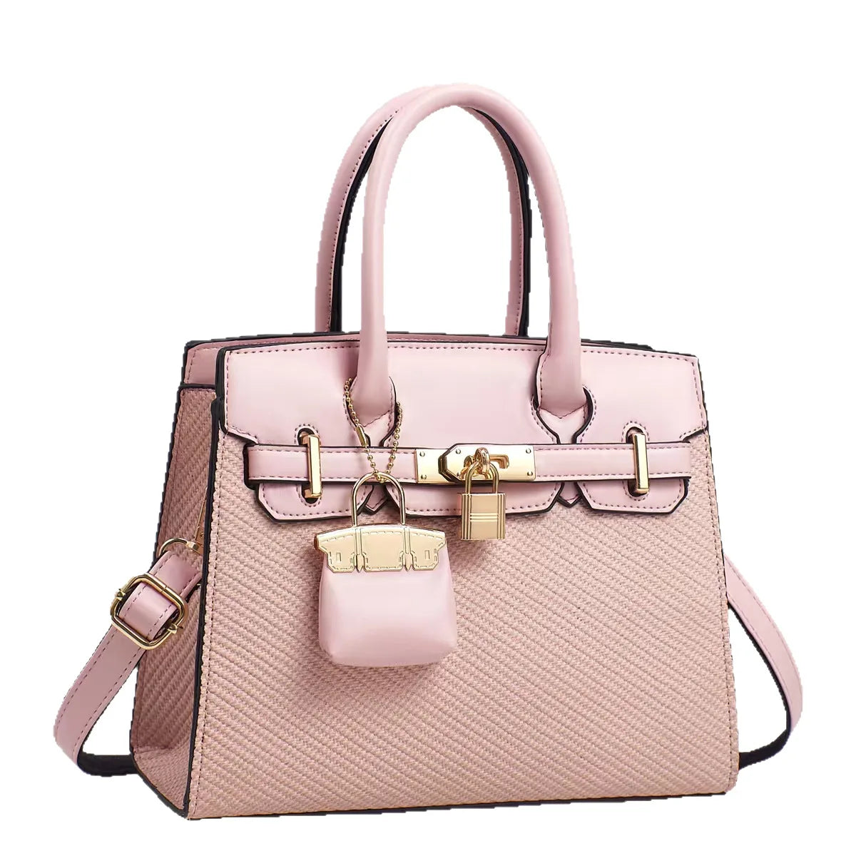 Women's Classic Bucket Crossbody Bag - Elegant PU Leather Shoulder Bag